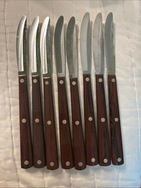 Vintage Cutco Stainless Steel Steak Knives - Set of 8